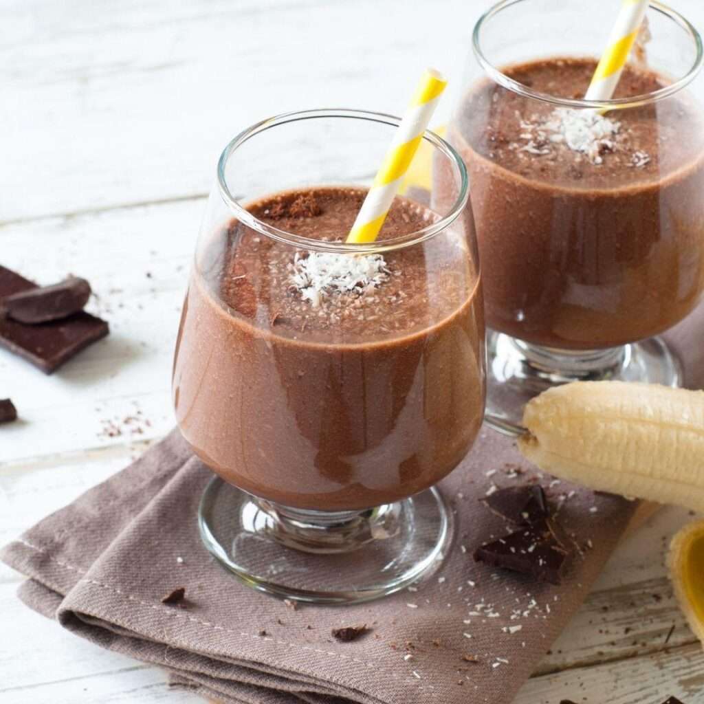 Wenigstens etwas im Magen: Schoko-Bananen-Smoothie - Rezeptefundus