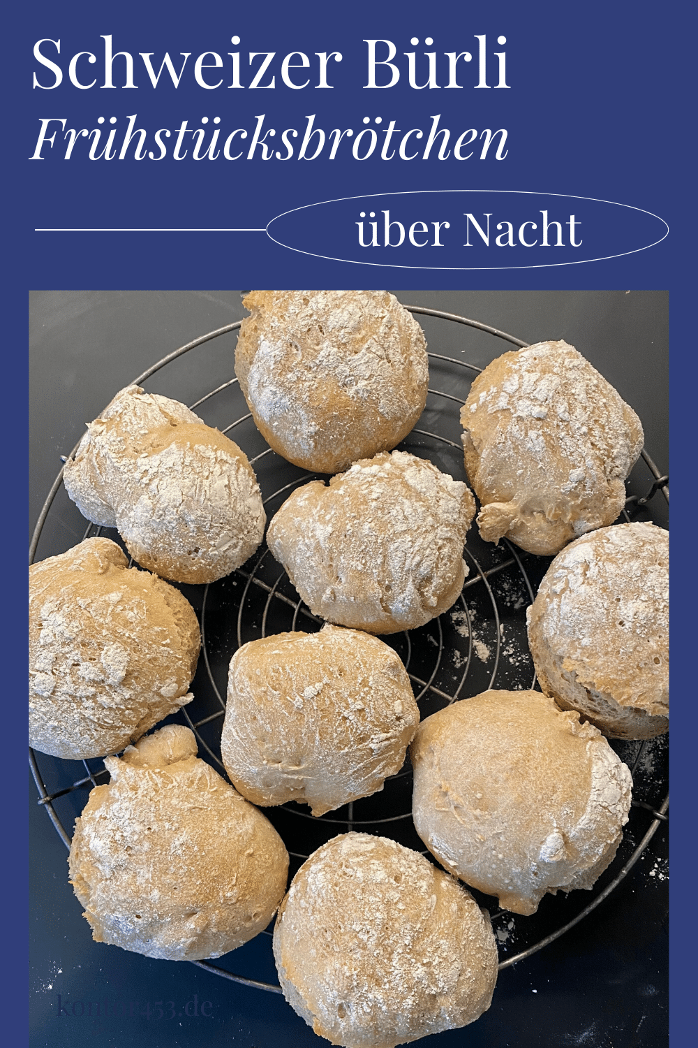 Schweizer Bürli - Frühstücksbrötchen über Nacht - Rezeptefundus