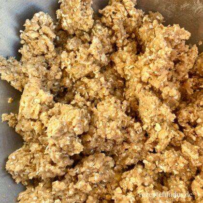 Grundrezept Streusel mit Haferflocken