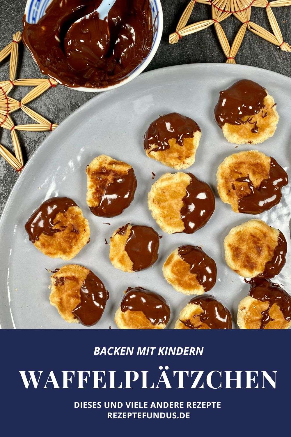 Backen mit Kindern: Waffelplätzchen - Rezeptefundus Backen mit Kindern: Waffelplätzchen - Rezeptefundus