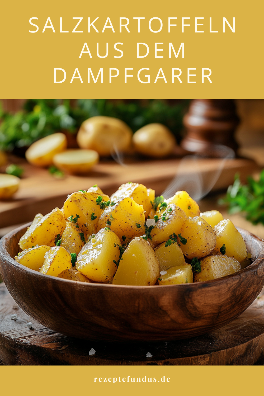 Salzkartoffeln aus dem Dampfgarer – vitaminschonend und aromatisch - Rezept