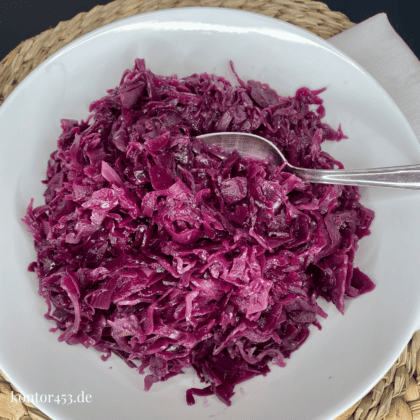 Rotkohl - Omas klassisches Rezept 1 Rezept für klassischen Rotkohl von Oma