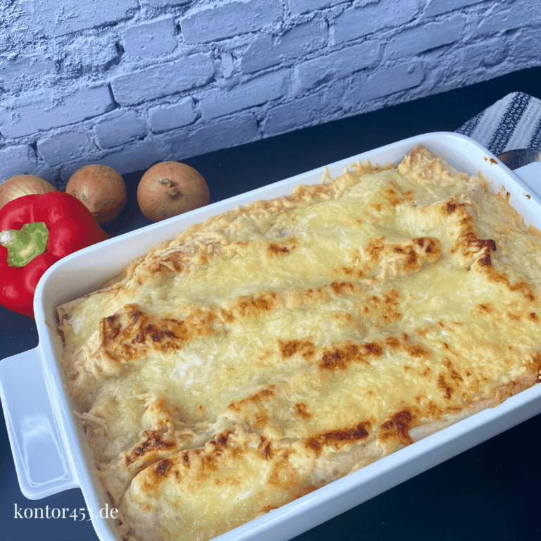 Überbackene Wraps mit Hackfleisch - Rezeptefundus