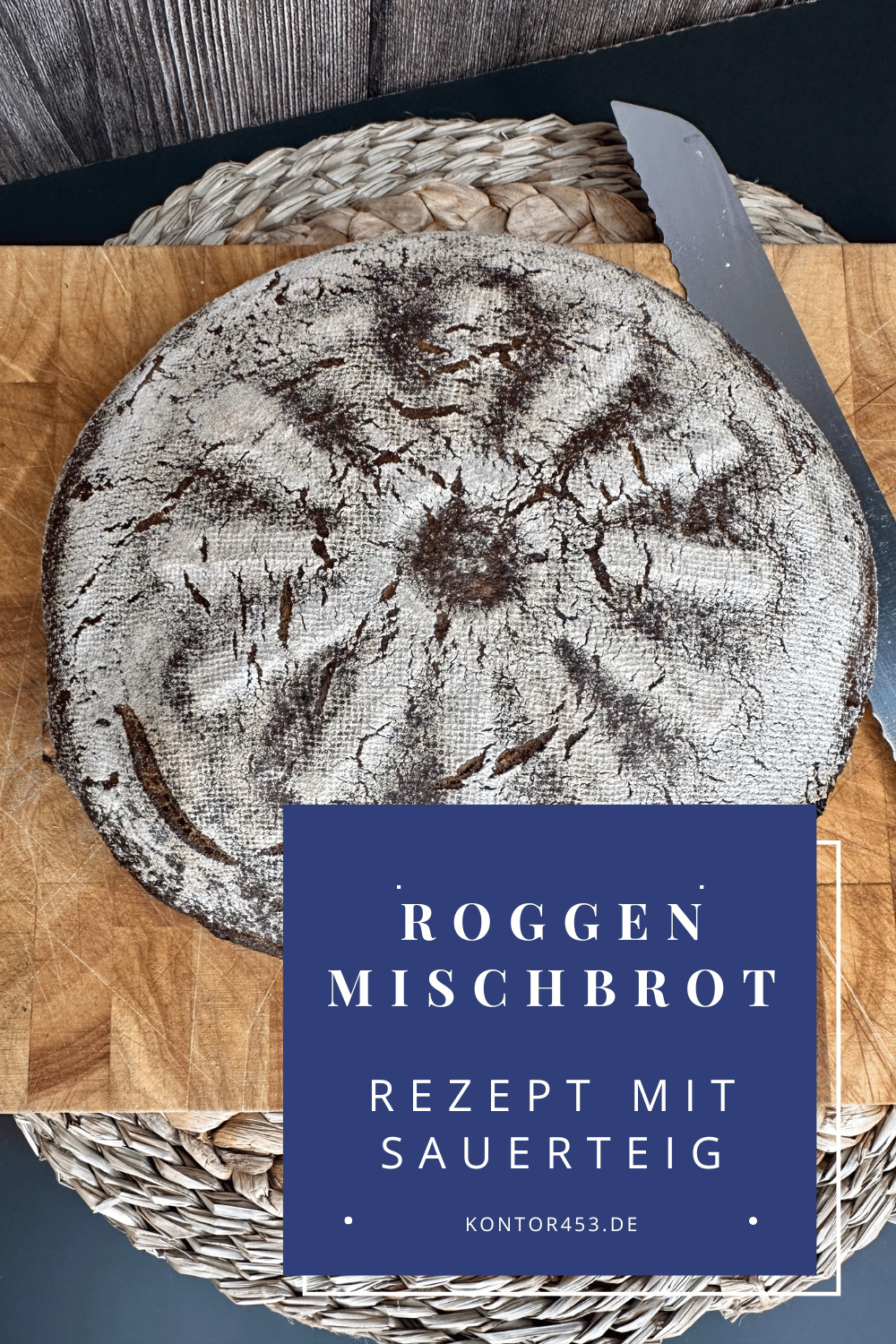 Roggenmischbrot mit Sauerteig - Rezeptefundus Roggenmischbrot mit Sauerteig - Rezeptefundus