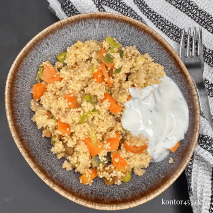 Orientalische Hirsepfanne