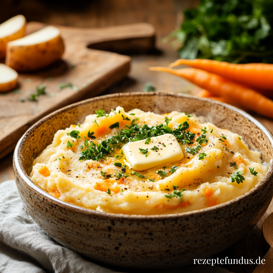 Möhren-Kartoffel-Stampf - Rezeptefundus Möhren-Kartoffel-Stampf - Rezeptefundus