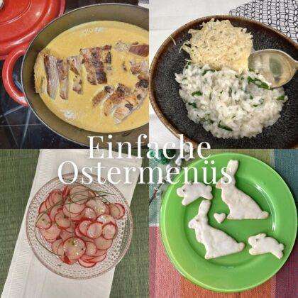 Einfache Ostermenues