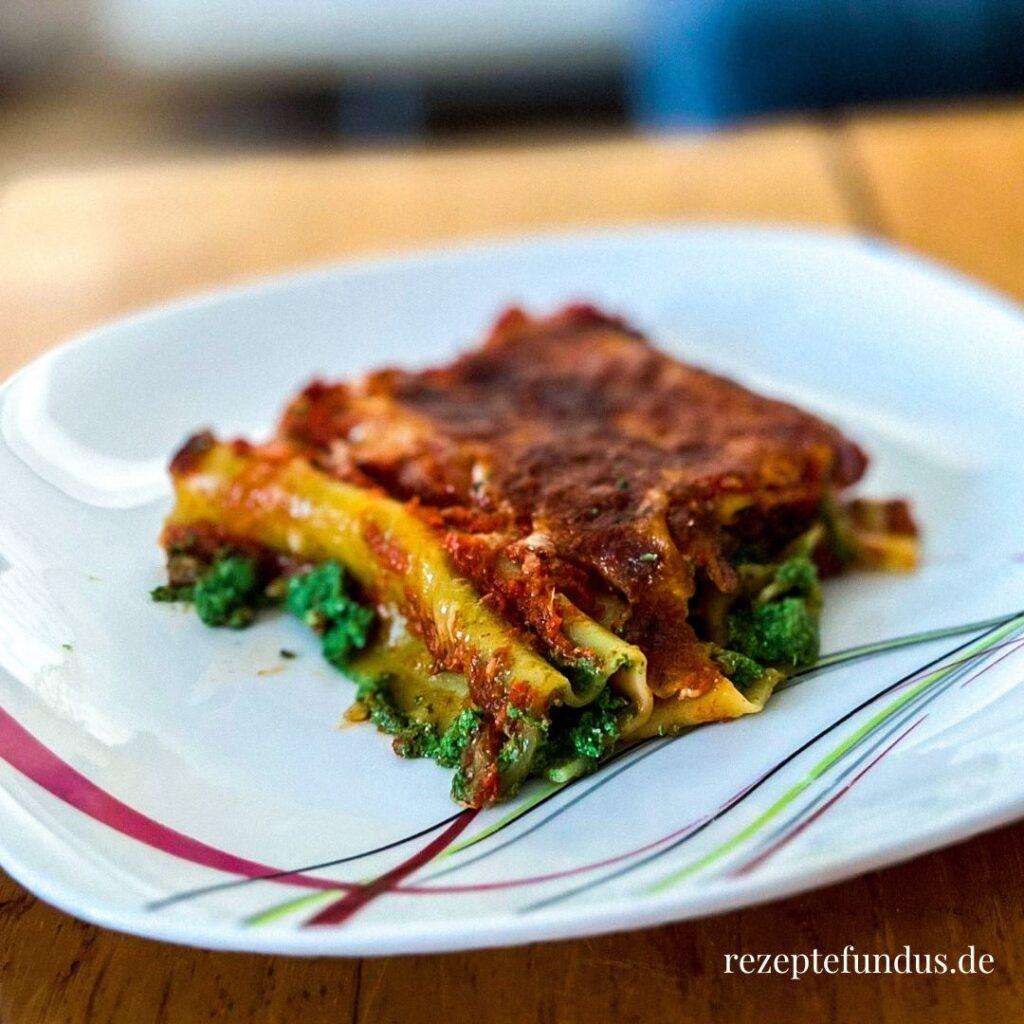 Cannelloni mit Spinat und Ricotta - Rezeptefundus