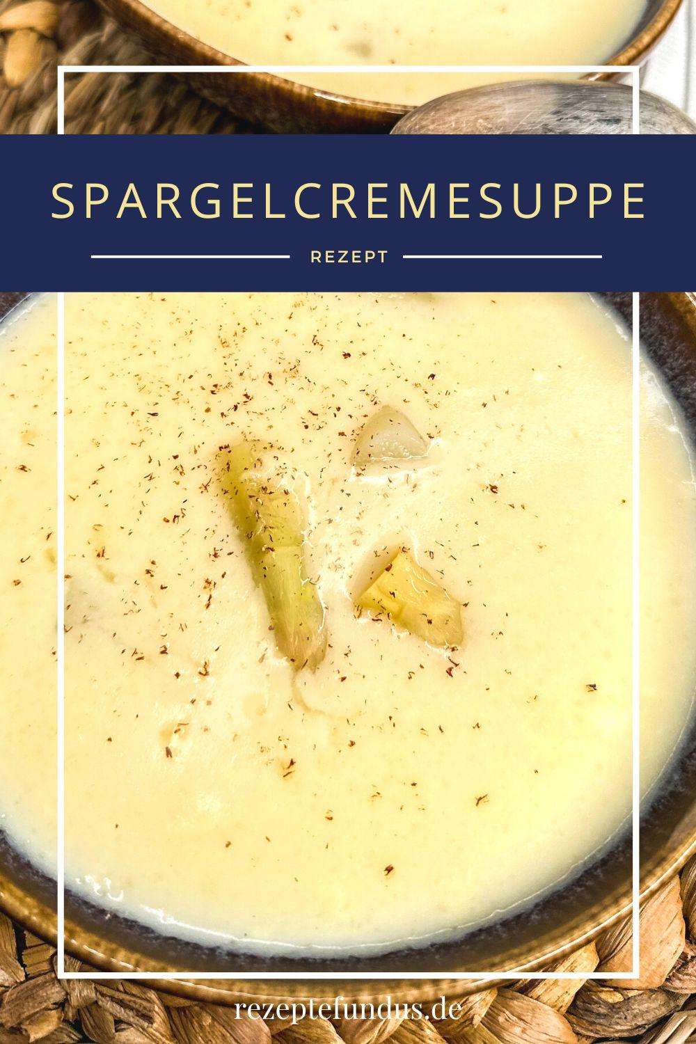 Spargelcremesuppe - Rezeptefundus