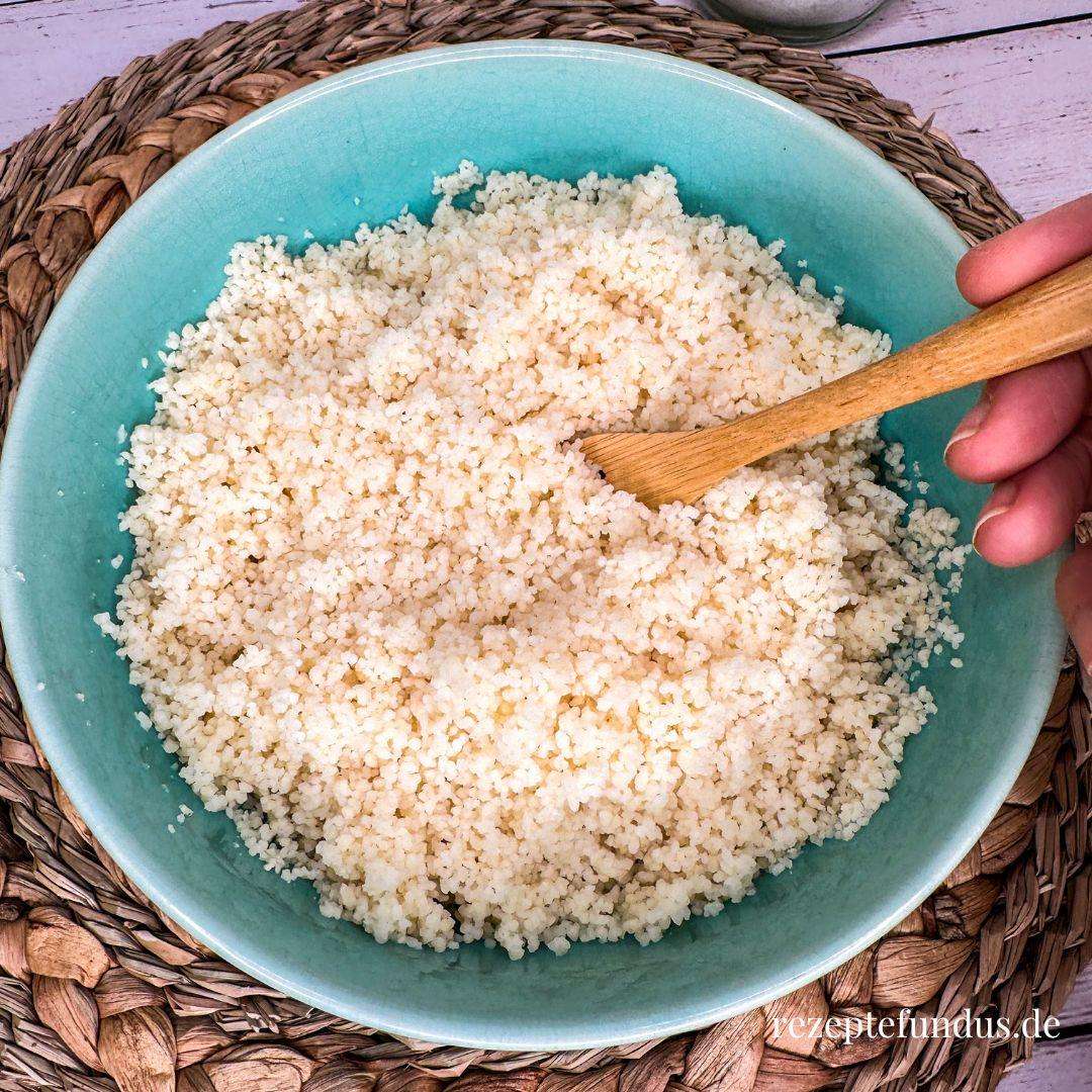 Grundrezept Couscous zubereiten Rezeptefundus