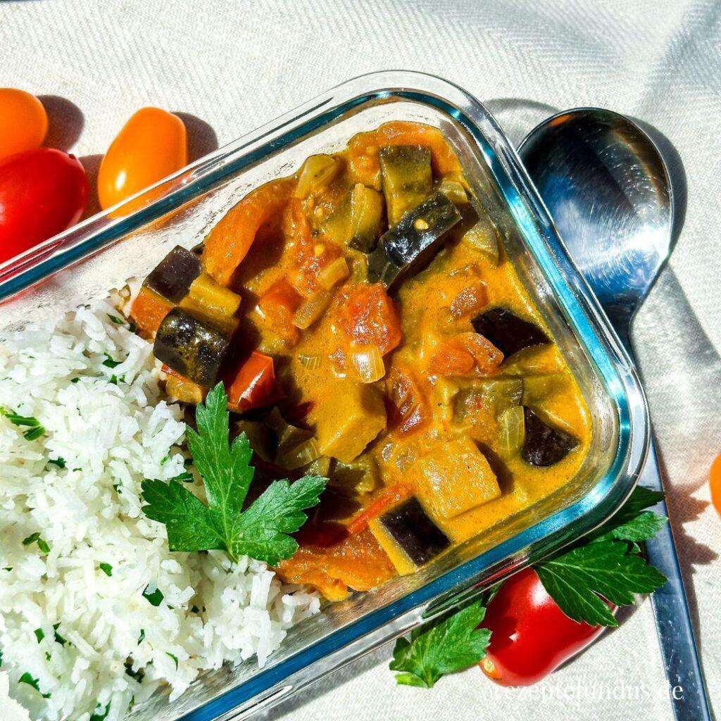 Auberginen-Curry - Rezeptefundus Auberginen-Curry - Rezeptefundus