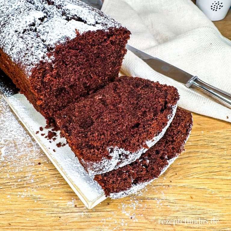 Rotweinkuchen – saftig, schokoladig &amp; aromatisch - Rezeptefundus