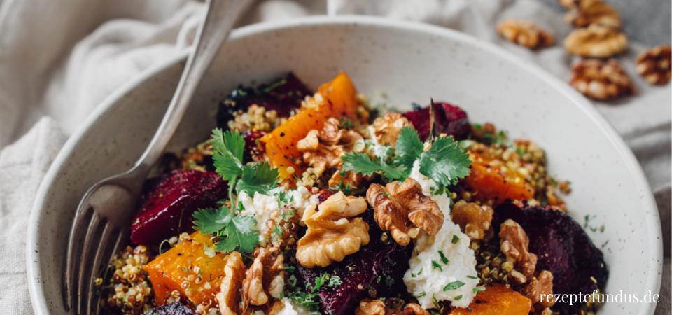 Saisonal kochen im September – Herzhaft, bunt und voller Spätsommer-Aromen 3 Quinoa Bowl im september
